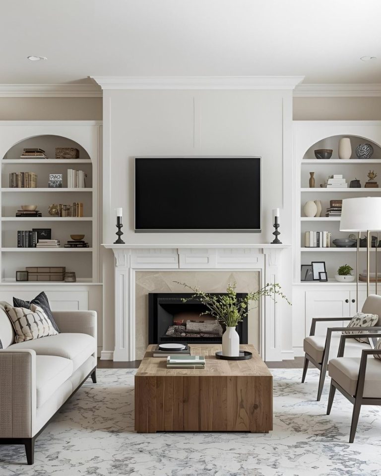 Comfortable living room in slough home